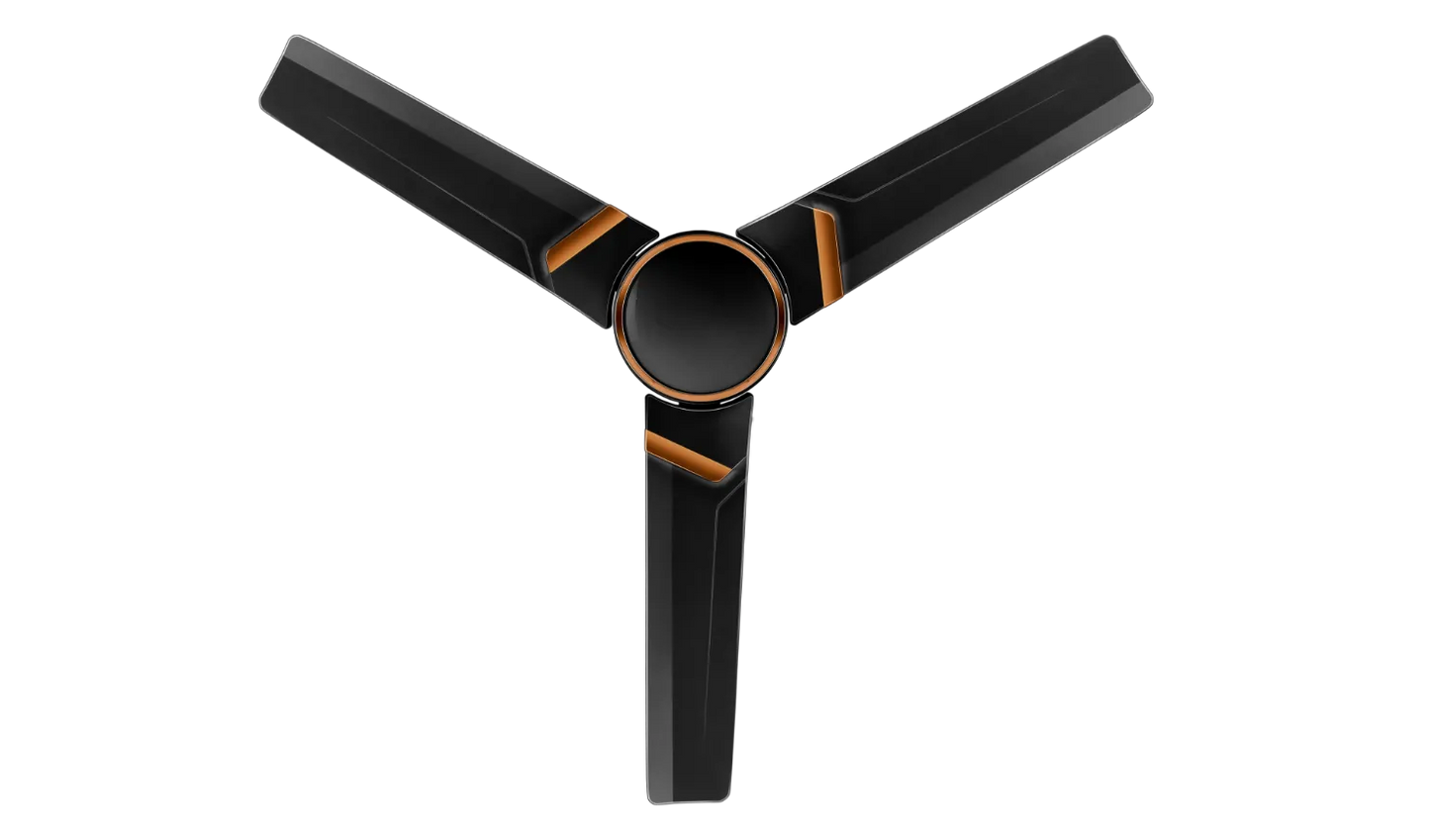 Kuhl Alpha BLDC Ceiling Fan 56" Energy Saving with Remote | Black 48"