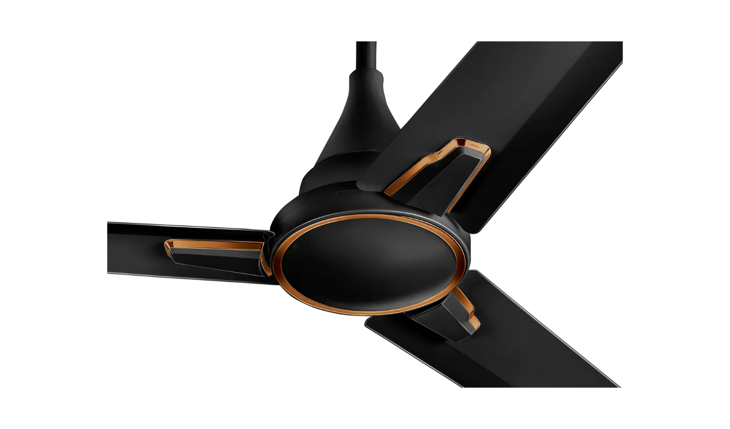 Kuhl Alpha BLDC Ceiling Fan 56" Energy Saving with Remote | Black 48"