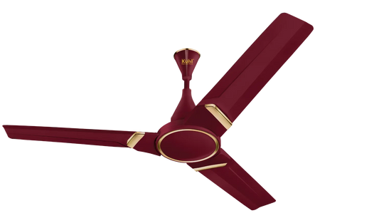 Kuhl Alpha BLDC Ceiling Fan 56" Energy Saving with Remote | Brown 48"