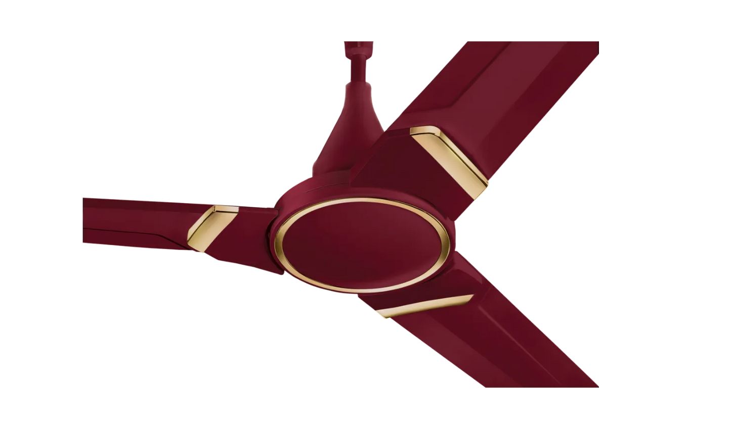 Kuhl Alpha BLDC Ceiling Fan 56" Energy Saving with Remote | Brown 48"