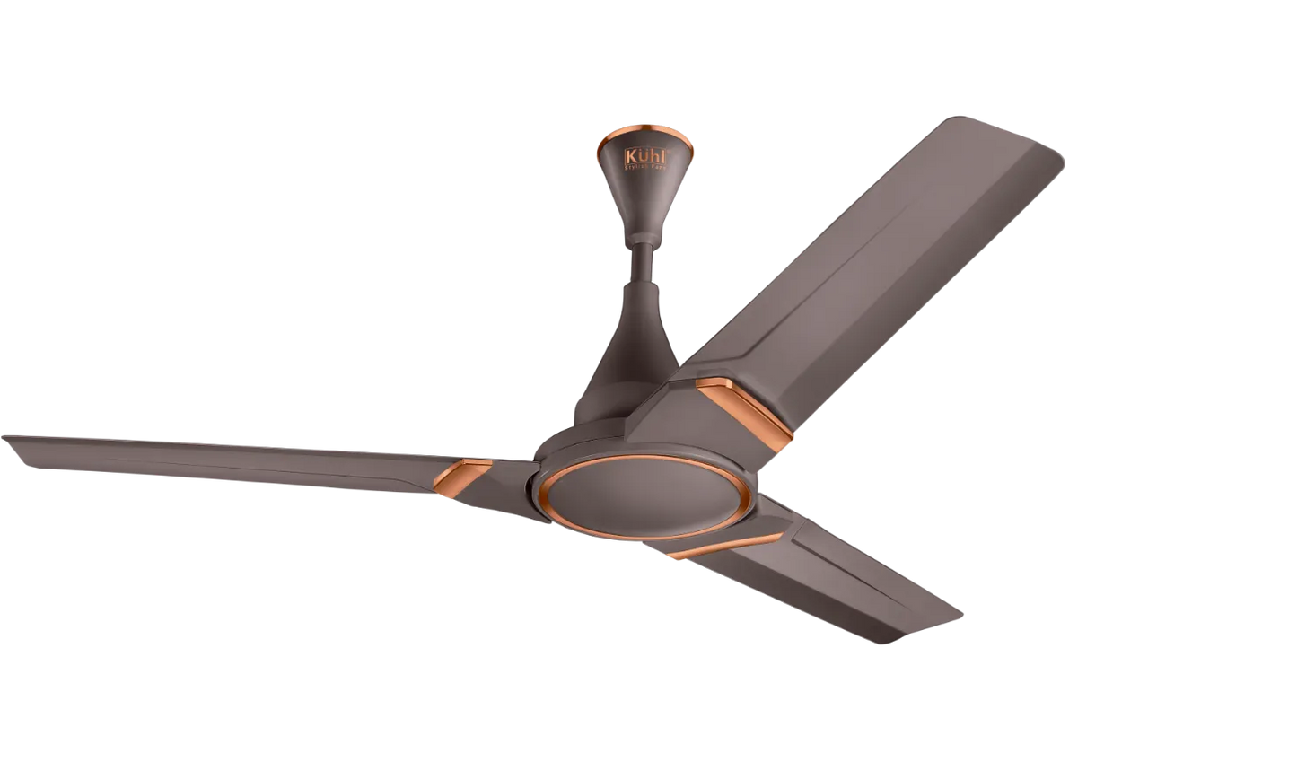 Kuhl Alpha BLDC Ceiling Fan 56" Energy Saving with Remote | Espresso 56"