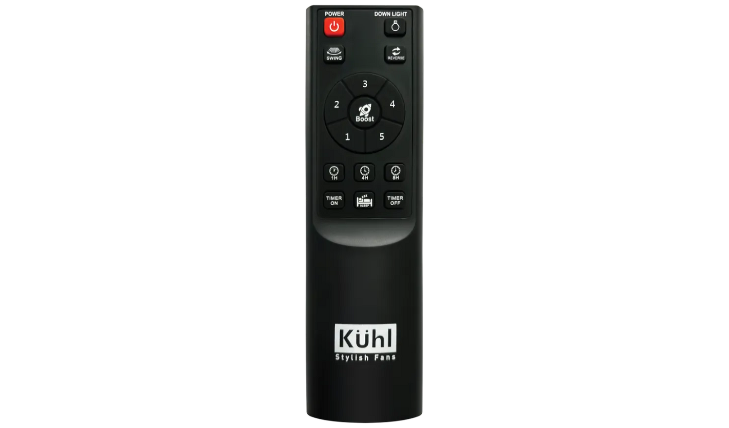Kuhl Alpha BLDC Ceiling Fan 56" Energy Saving with Remote | Espresso 56"