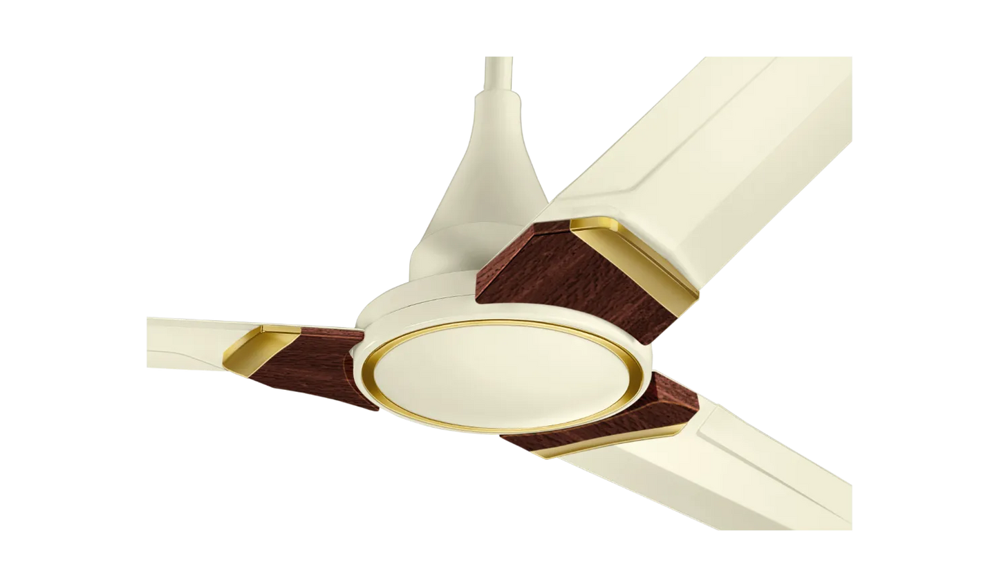 Kuhl Alpha BLDC Ceiling Fan 56" Energy Saving with Remote | Ivory 48"
