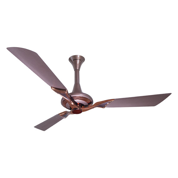 Breezalit Alpha Stella Designer Ceiling Fans 52" Titanium Blue